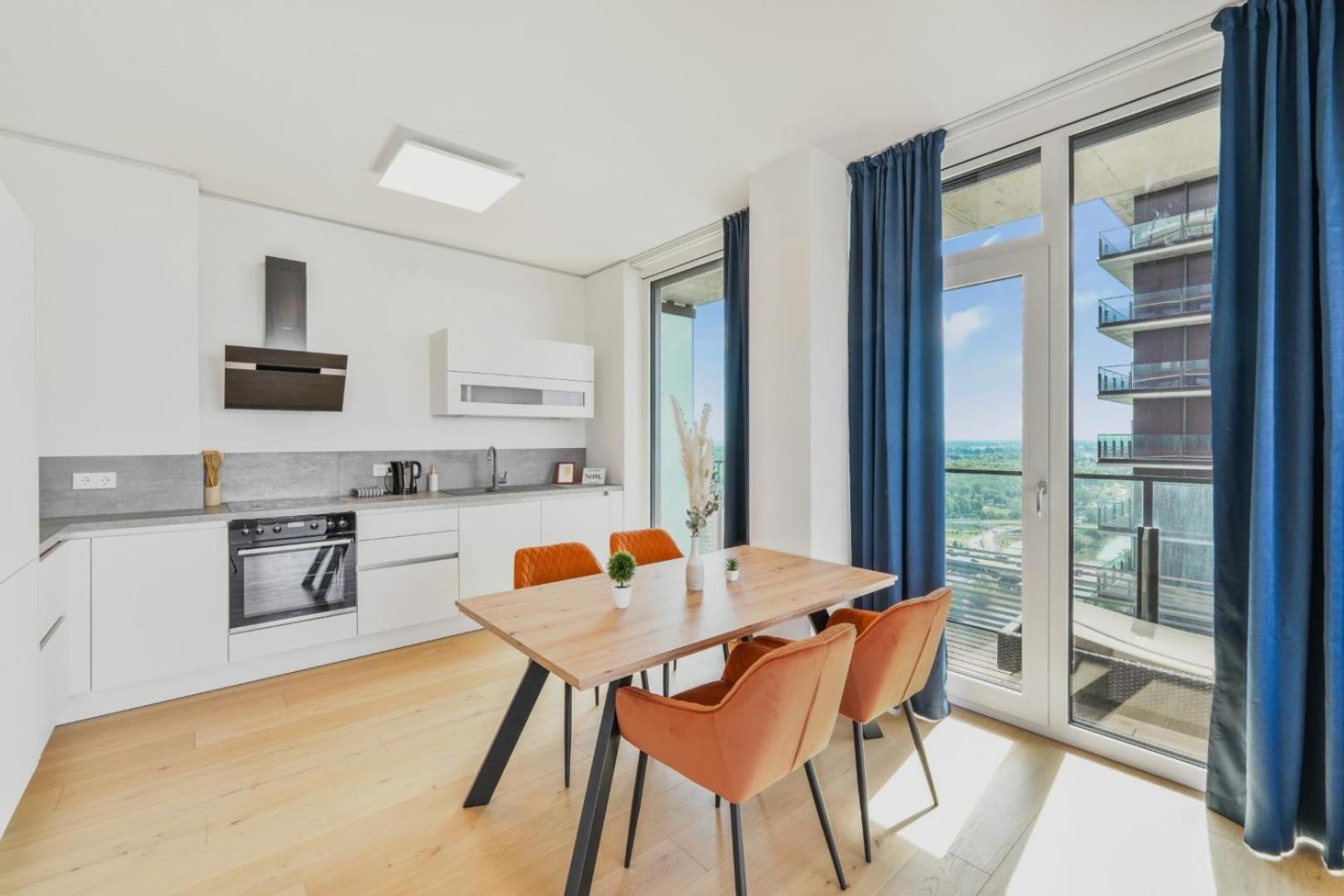 Luxury Penthouse I Rooftop Pool I Self Check-In Wiedeń Zewnętrze zdjęcie