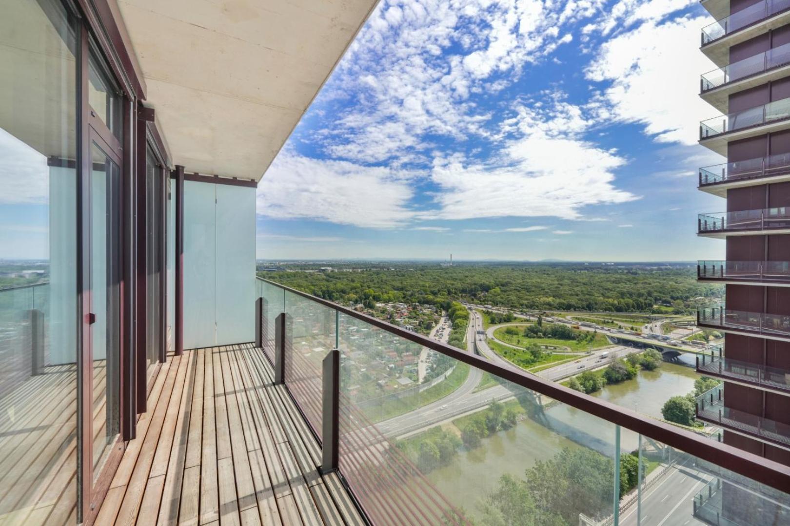 Luxury Penthouse I Rooftop Pool I Self Check-In Wiedeń Zewnętrze zdjęcie